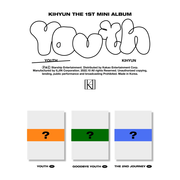 [PREORDER] Monsta X: Kihyun – YOUTH