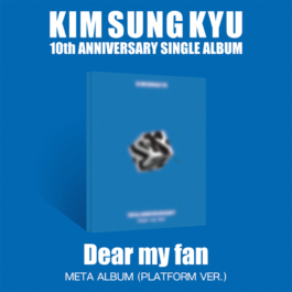 KIM SUNG KYU – Dear my fan (Platform Ver.)