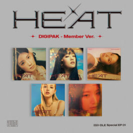 (G)I-DLE – HEAT (DIGIPACK Ver.) (Member Ver.)