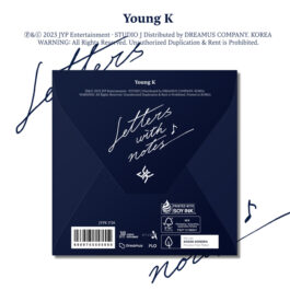 DAY6: Young K – Letters with notes (Digipack Ver.)