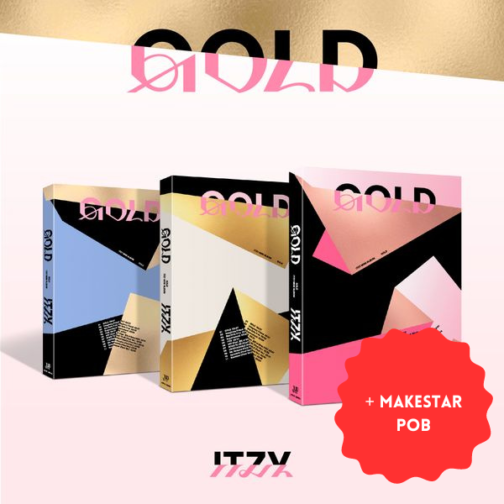 ITZY - GOLD (STANDARD Ver.) (z dodatkiem makestar)