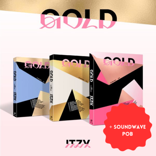 ITZY - GOLD (STANDARD Ver.) (z dodatkiem soundwave)