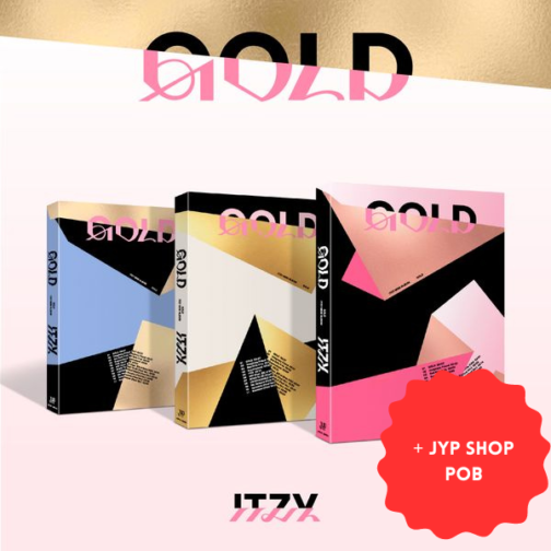 [JYP SHOP] ITZY - GOLD (STANDARD Ver.)