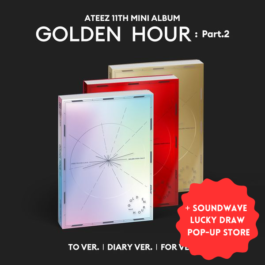 ATEEZ – GOLDEN HOUR: Part.2 (z dodatkiem soundwave LUCKY DRAW POP-UP STORE)