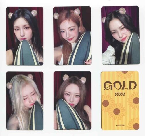 Karta ITZY - GOLD (MAKESTAR 7th Fan Sign Event POB)