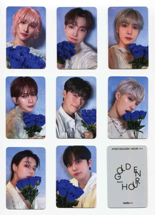 Karta ATEEZ – GOLDEN HOUR: Part.2 (hellolive POB)