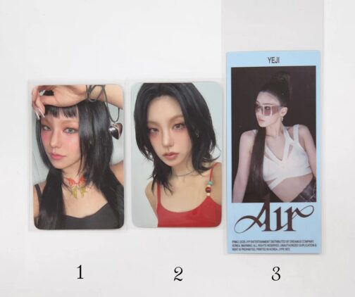 Karta ITZY YEJI – Air (JYPSHOP POB)
