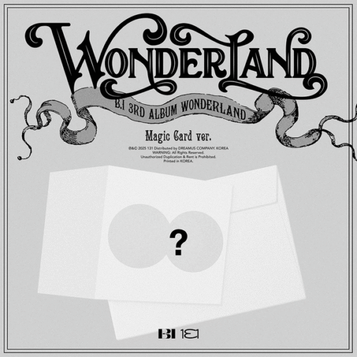 [PREORDER] B.I - WONDERLAND (Magic card Ver.)