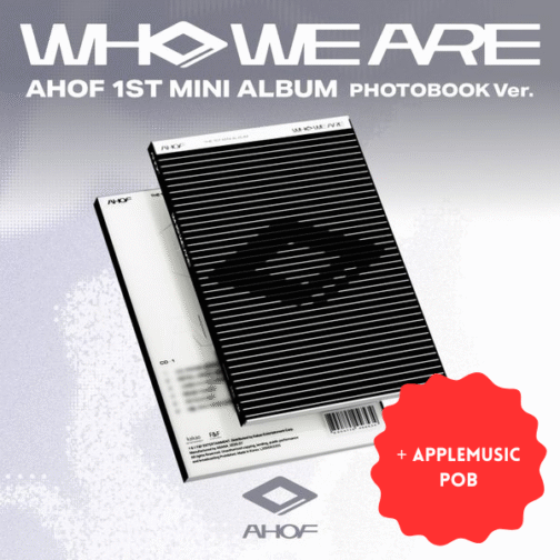 [PREORDER] AHOF - WHO WE ARE (PHOTOBOOK Ver.) (z dodatkiem applemusic)