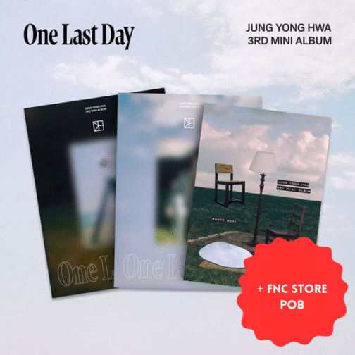 [PREORDER] CNBLUE: JUNG YONG HWA - One Last Day (PHOTO BOOK Ver.) (z dodatkiem FNC STORE)