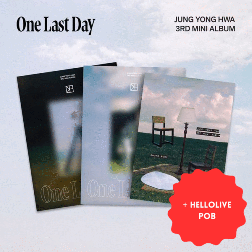 [PREORDER] CNBLUE: JUNG YONG HWA - One Last Day (PHOTO BOOK Ver.) (z dodatkiem hellolive)