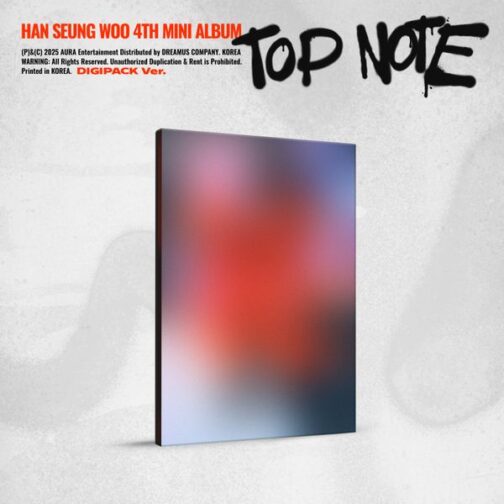 [PREORDER] HAN SEUNG WOO - TOP NOTE (Digipack Ver.)