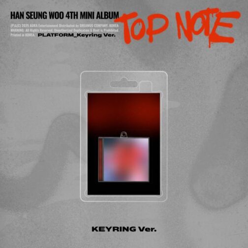 [PREORDER] HAN SEUNG WOO - TOP NOTE (PLATFORM_Keyring Ver.)