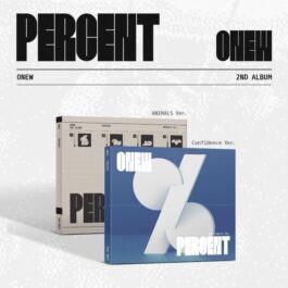 SHINee: ONEW – PERCENT (Digipack Ver.)