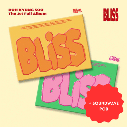 [PREORDER] EXO: DOH KYUNG SOO - BLISS (z dodatkiem soundwave)