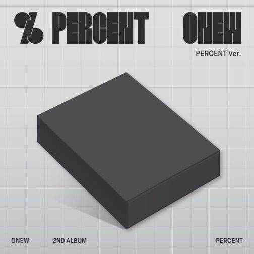 [PREORDER] SHINee: ONEW - PERCENT (PERCENT Ver.)