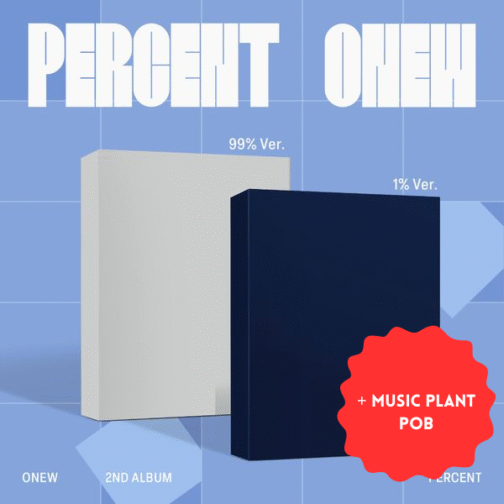 [PREORDER] SHINee: ONEW - PERCENT (z dodatkiem MUSICPLANT)