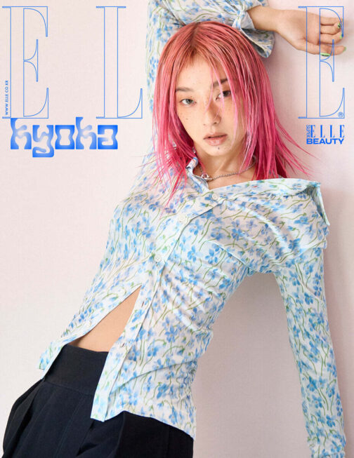 Magazyn ELLE Korea 08.2025 Giselle / Kyoka / Kim Seon Ho 08.2025 - obrazek 5