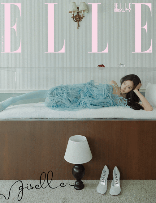 Magazyn ELLE Korea 08.2025 Giselle / Kyoka / Kim Seon Ho 08.2025 - obrazek 2
