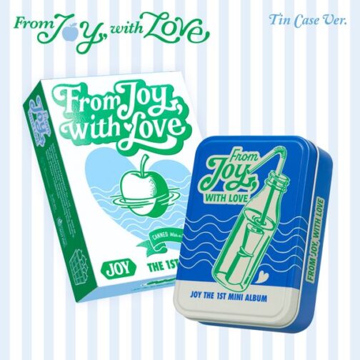 [PREORDER] Red Velvet: JOY - From JOY, with Love (Tin Case Ver.) (SMART ALBUM)
