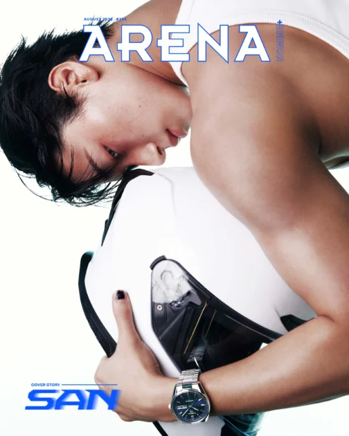Magazyn ARENA HOMME ATEEZ: SAN 08.2025 - obrazek 4