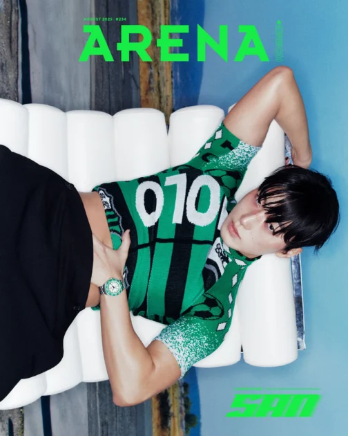 Magazyn ARENA HOMME ATEEZ: SAN 08.2025 - obrazek 5