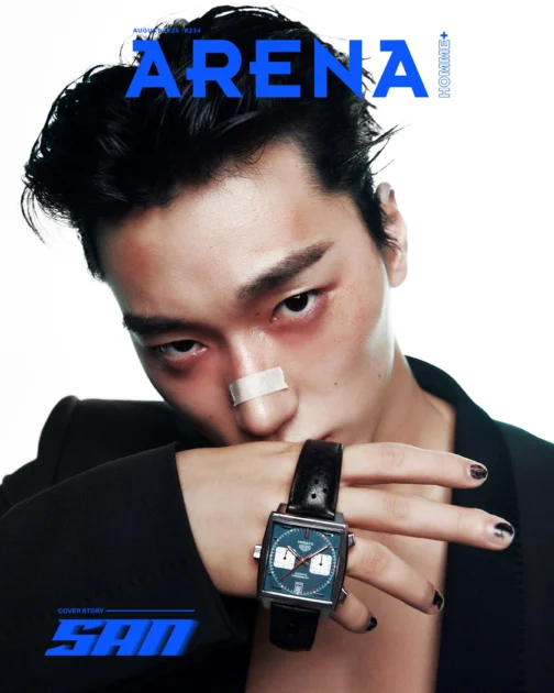 Magazyn ARENA HOMME ATEEZ: SAN 08.2025 - obrazek 2