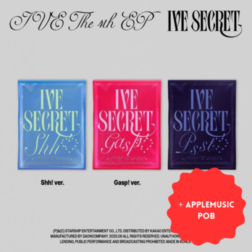 [PREORDER] IVE - IVE SECRET (z dodatkiem applemusic)
