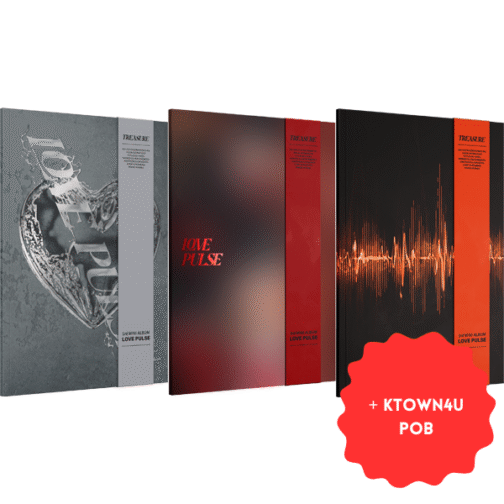[PREORDER] TREASURE - LOVE PULSE (z dodatkiem ktown4u)