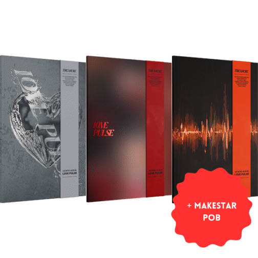 [PREORDER] TREASURE - LOVE PULSE (z dodatkiem makestar)