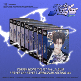ZEROBASEONE – NEVER SAY NEVER (LENTICULAR KEYRING Ver.)