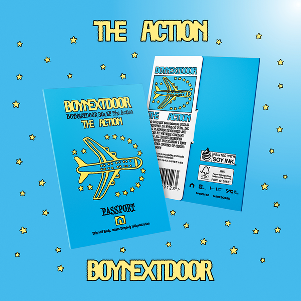 BOYNEXTDOOR - The Action (5th EP Album) (Weverse Albums ver.)