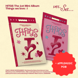 [PREORDER] HITGS – Things we love: I (The 1st Mini Album) (z dodatkiem applemusic)