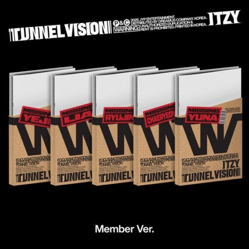 [PREORDER] ITZY - TUNNEL VISION (Member Ver.)