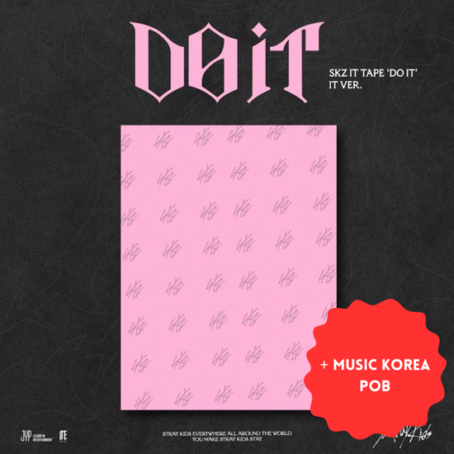 [PREORDER] Stray Kids - SKZ IT TAPE [DO IT] (IT Ver.) (z dodatkiem musickorea)