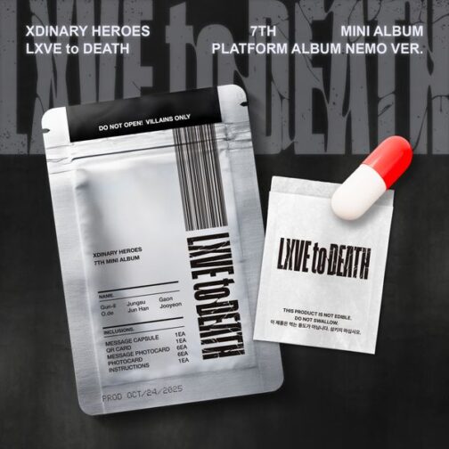 [PREORDER] Xdinary Heroes - LXVE to DEATH (7th Mini Album) (Platform Ver.)