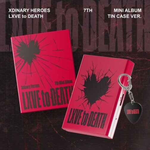 [PREORDER] Xdinary Heroes - LXVE to DEATH (7th Mini Album) (TIN CASE Ver.)
