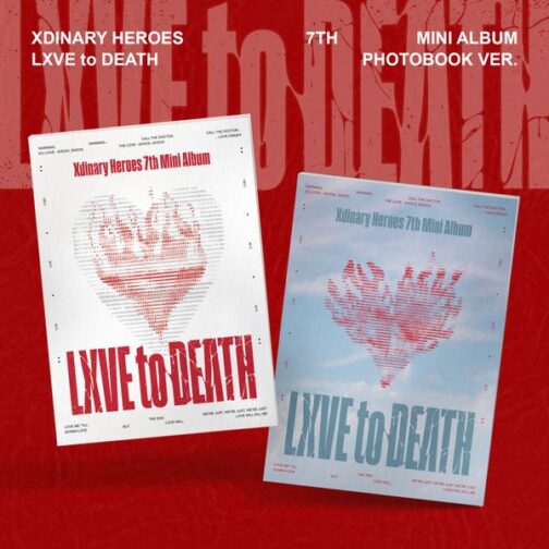 [PREORDER] Xdinary Heroes - LXVE to DEATH (7th Mini Album)