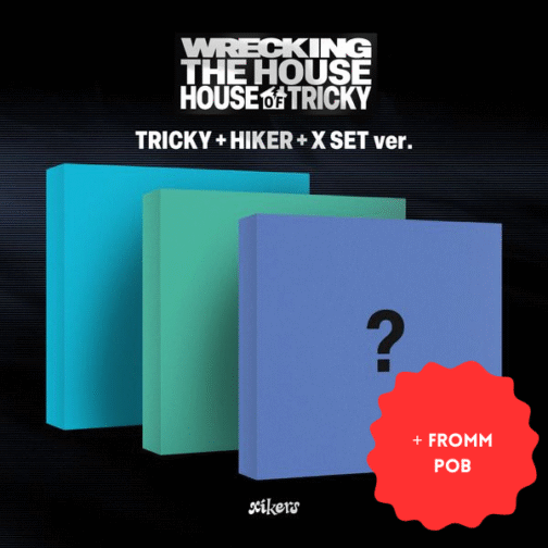 [PREORDER] xikers - HOUSE OF TRICKY: WRECKING THE HOUSE (6th Mini Album) (z dodatkiem fromm)