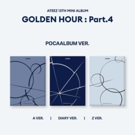 [PREORDER] ATEEZ – GOLDEN HOUR: Part.4 (POCAALBUM Ver.)