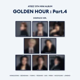 [PREORDER] ATEEZ – GOLDEN HOUR: Part.4 (DIGIPACK Ver.)