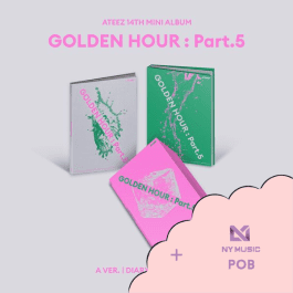 [PREORDER] ATEEZ – GOLDEN HOUR: Part.5 (z dodatkiem NY MUSIC)