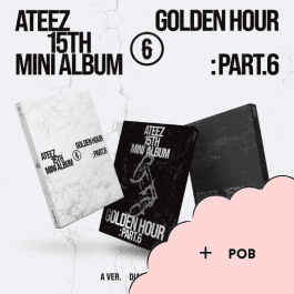 [PREORDER] ATEEZ - GOLDEN HOUR: Part.6 (+ POB)
